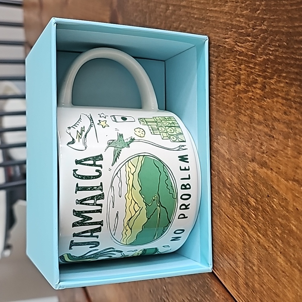 NEW! Starbucks Been there series Jamaica mug! Rare hard to find.